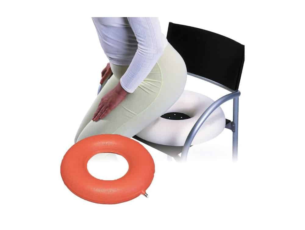 Bouée à air percée en caoutchouc modulé 45 cm