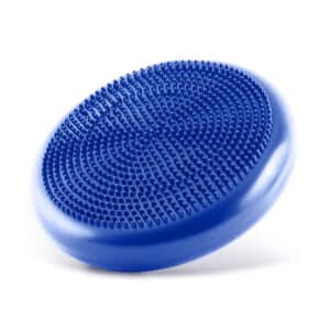 Coussin d'équilibre gonflable bleu