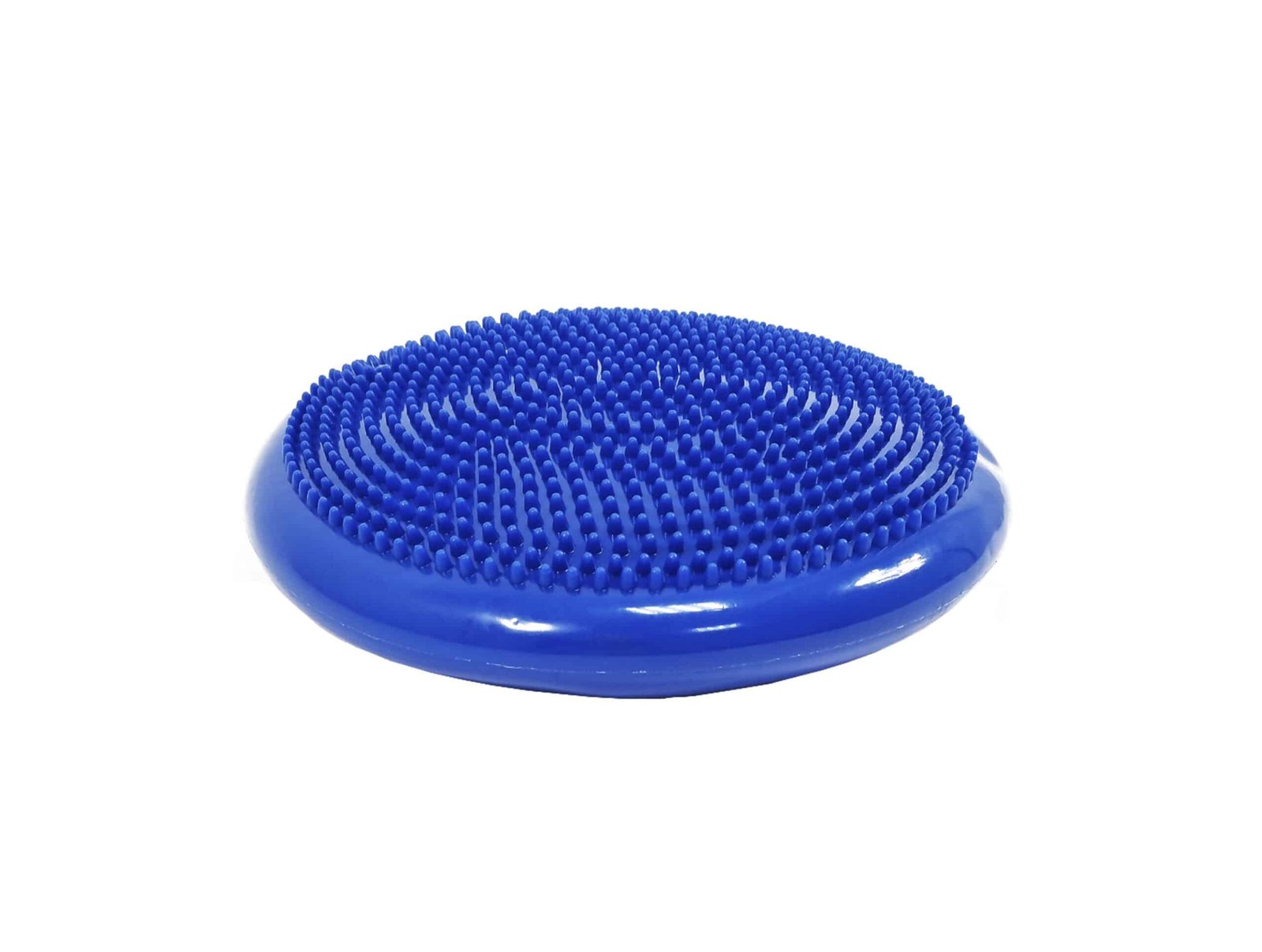 Coussin d'équilibre gonflable bleu