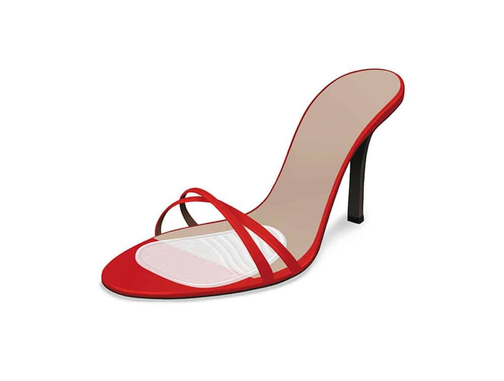 Demi semelles en gel (à la paire)