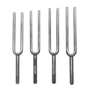 Diapason orl en inox SET DE 4