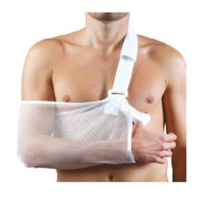 Écharpe d'immobilisation du bras