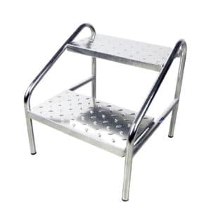 Escabeau-inox-à-2-marches