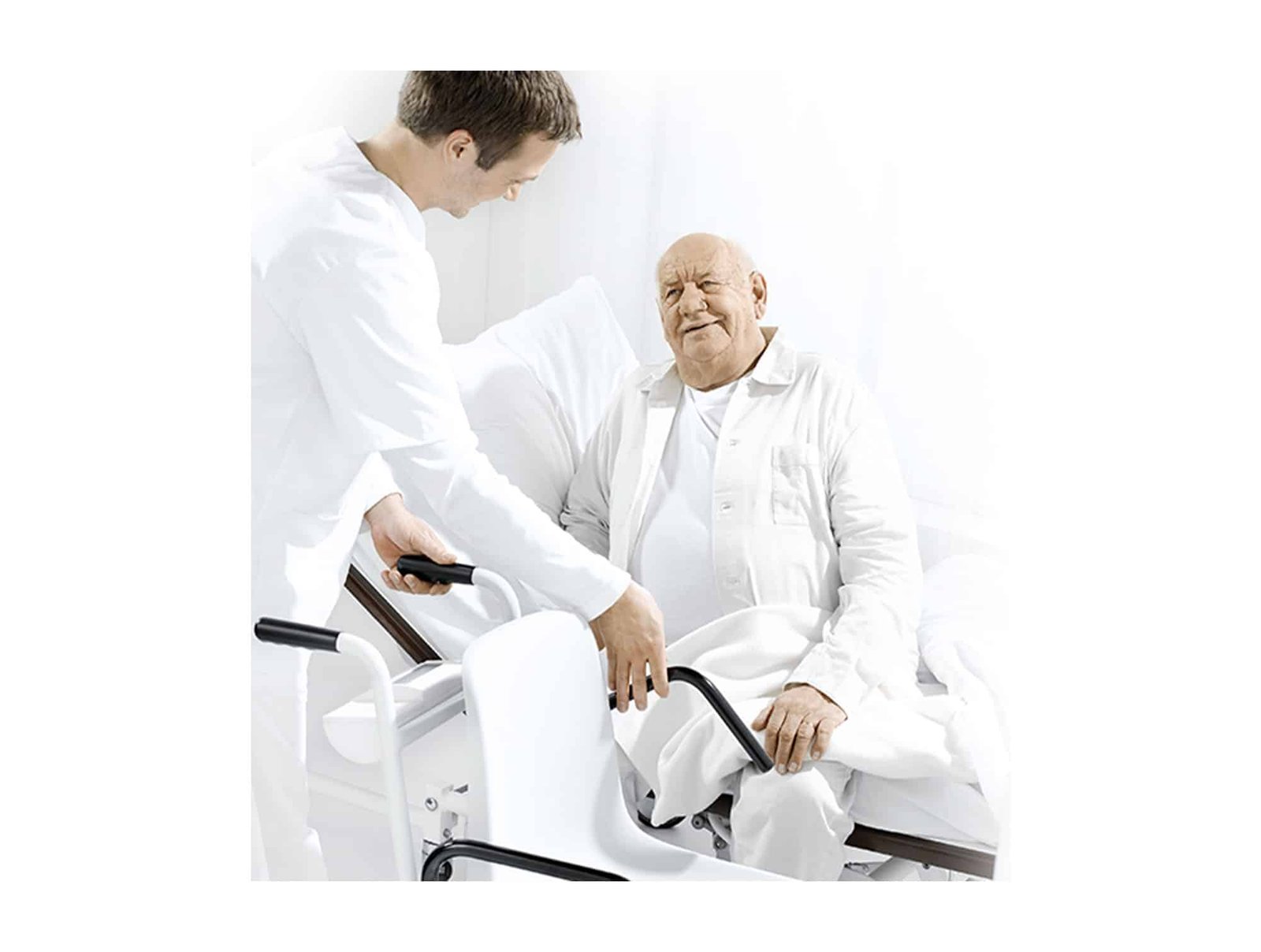Fauteuil de pesée en position assise