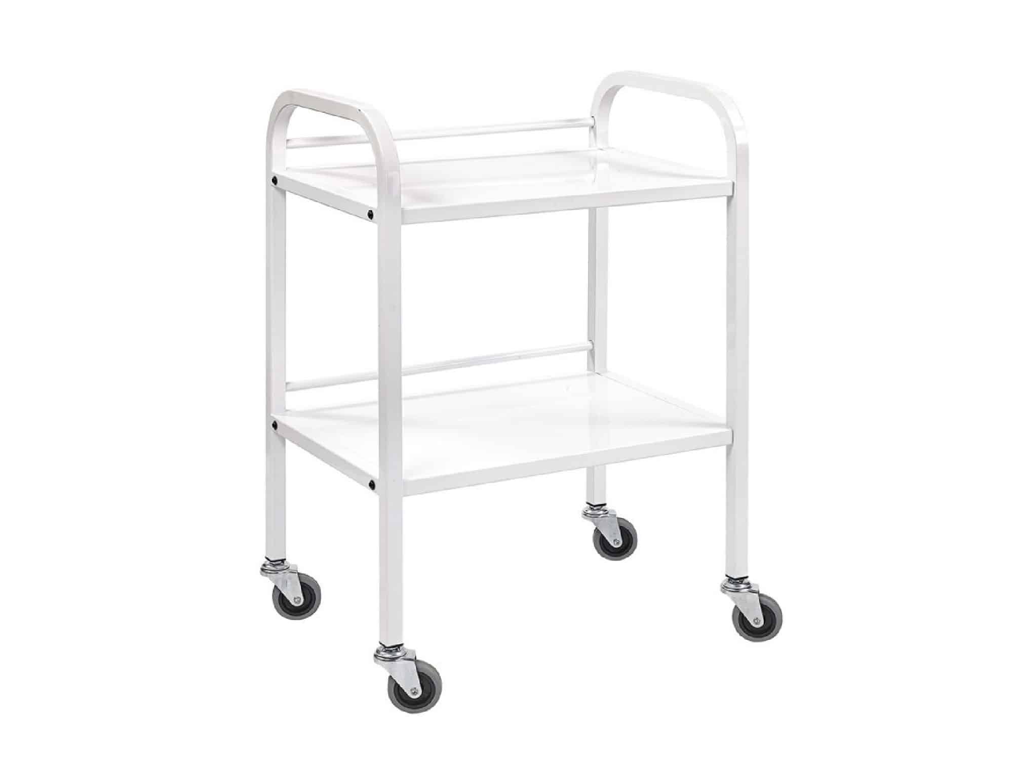 Guéridon-métallique-à-2-plateaux