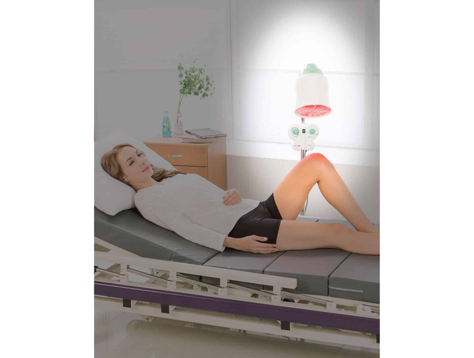 Lampe IF sur bras flexible avec minuterie et interrupteur 250W