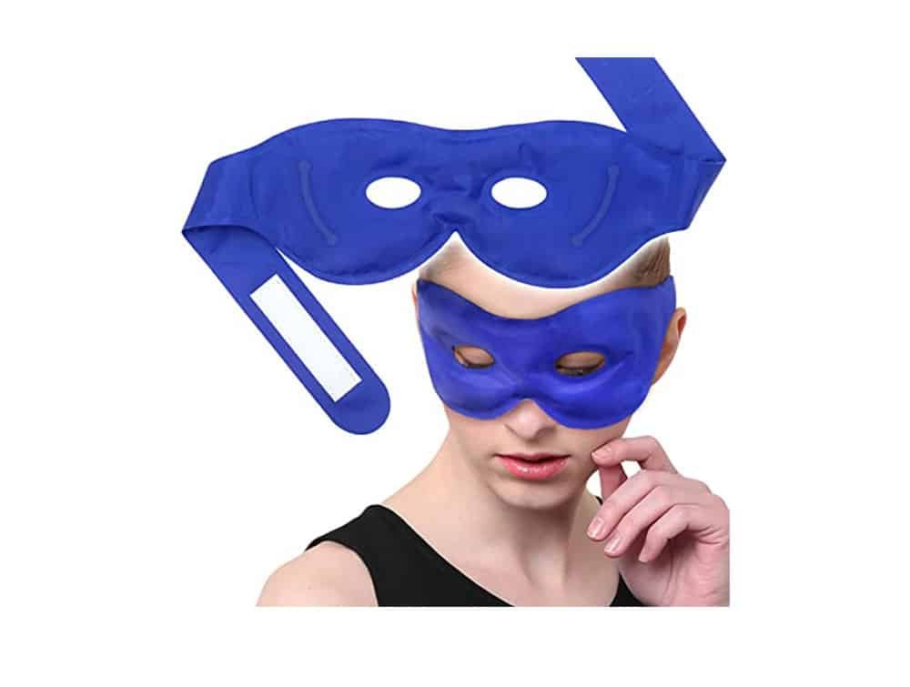 Masque en gel décongestionnant yeux réutilisable