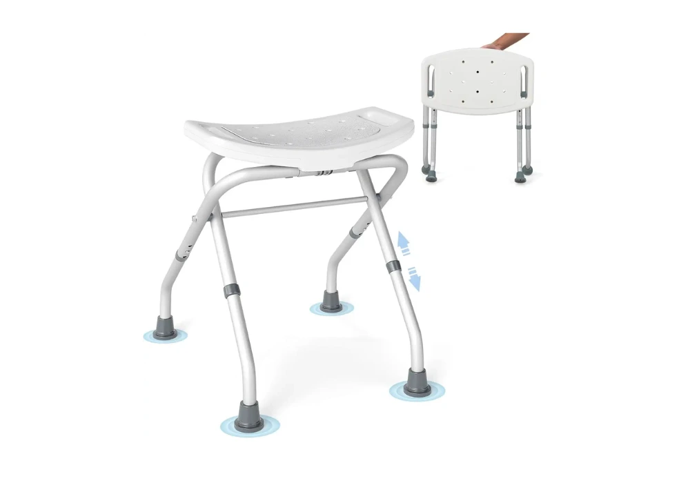 tabouret de douche pliable