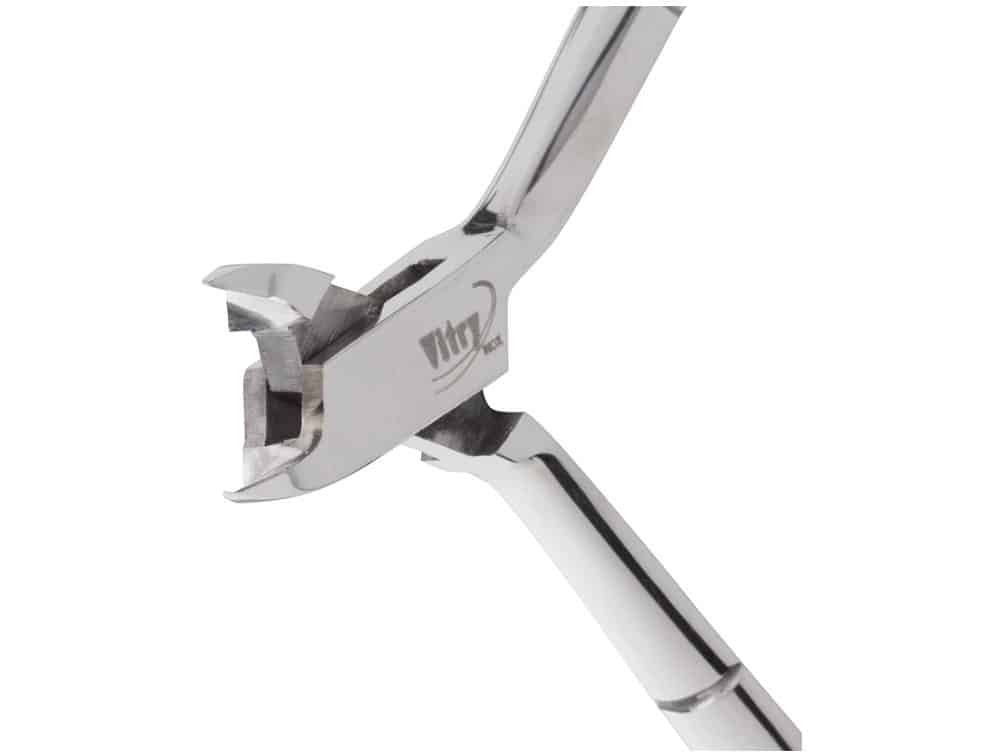 Pince à peaux "fermoir" 12cm inox