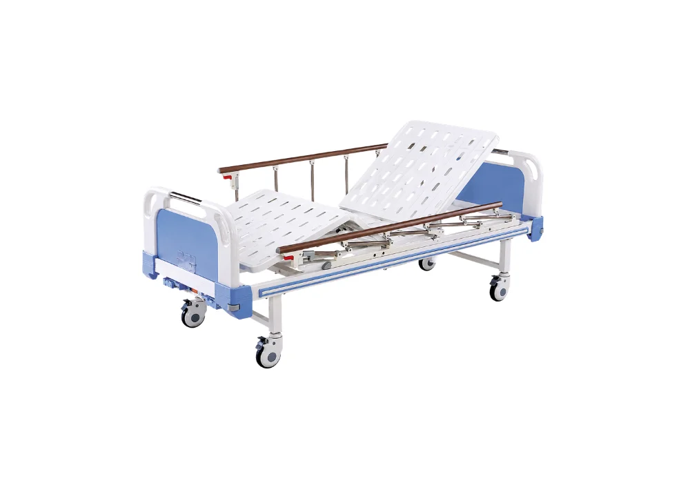 lit manuel d’hospitalisation à deux manivelles