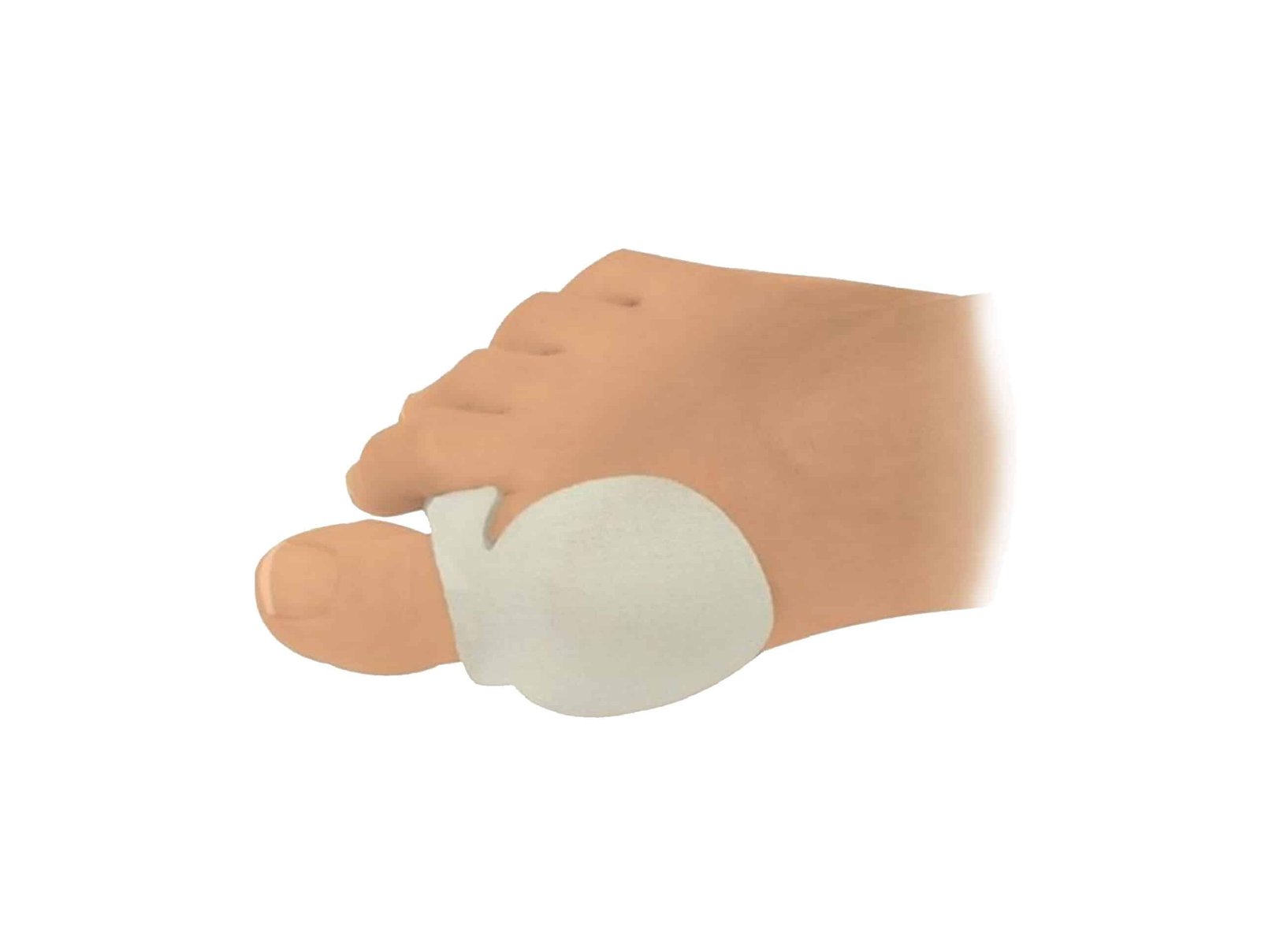 Coussin plantaire et protecteur hallux valgus en chausson (à l'unité)