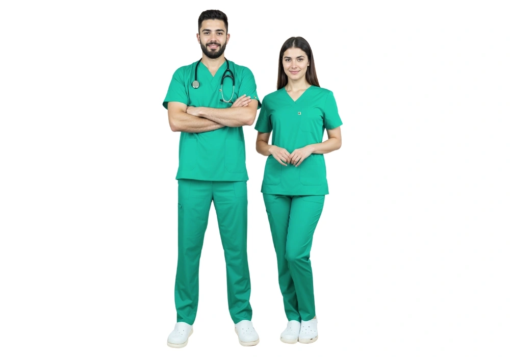 Pyjama de Bloc Col V Unisexe