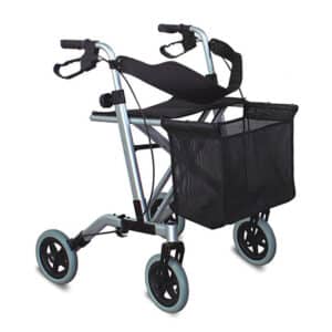 Rollator en aluminium 4 roues