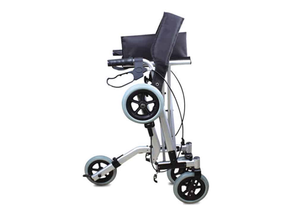 Rollator en aluminium 4 roues