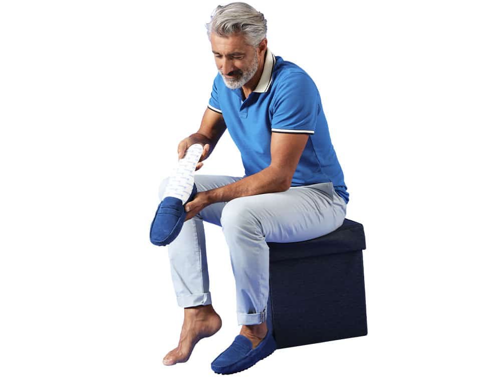 Semelles Pedipro Plus anti choc à inserts anatomiques
