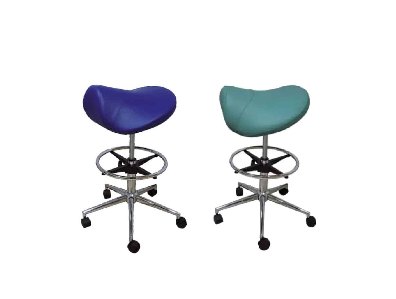 Tabouret à assise ergonomique