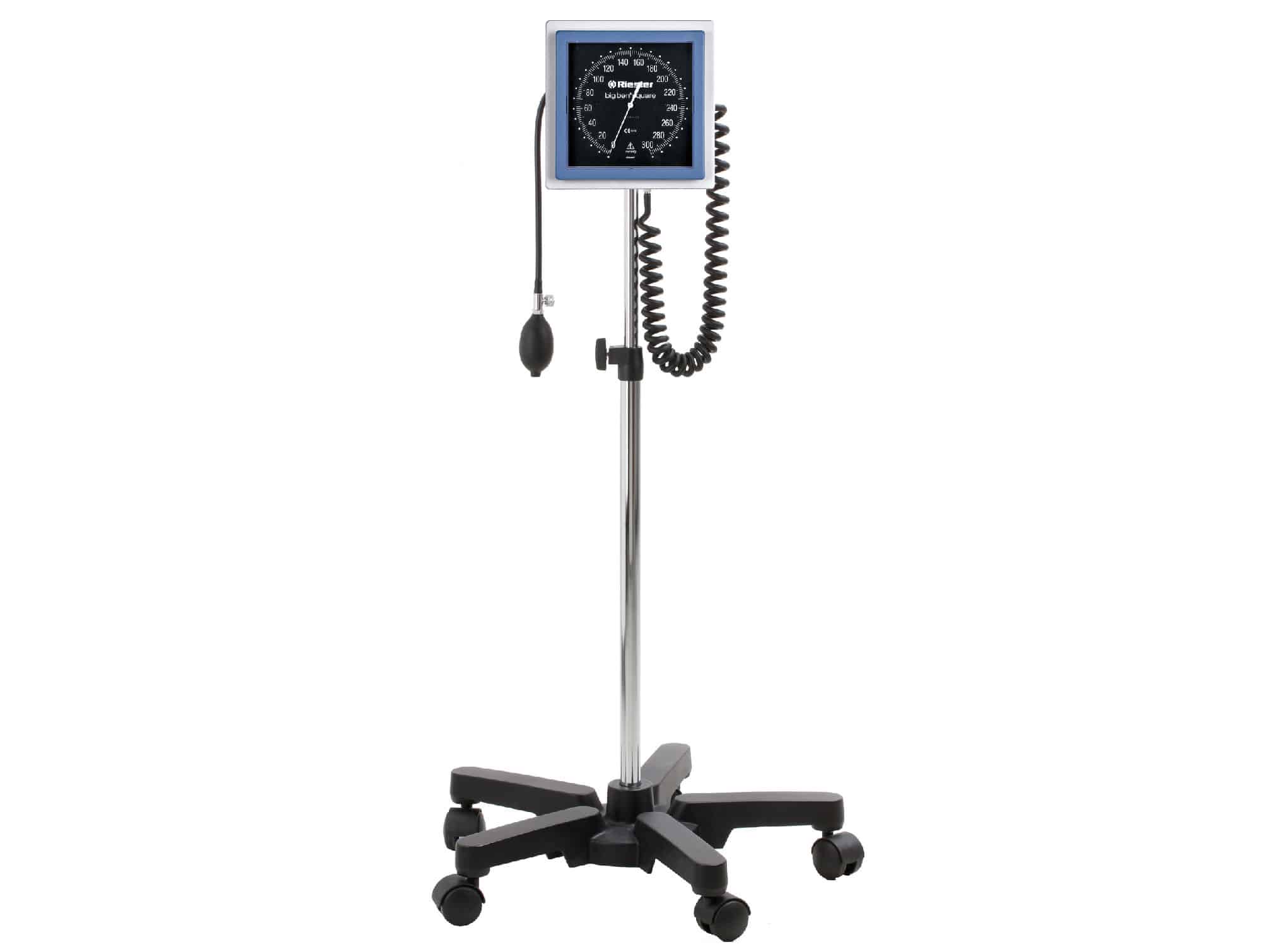 Tensiomètre-big-ben®-sur-pied-avec-brassard-velcro,-cadran-carré