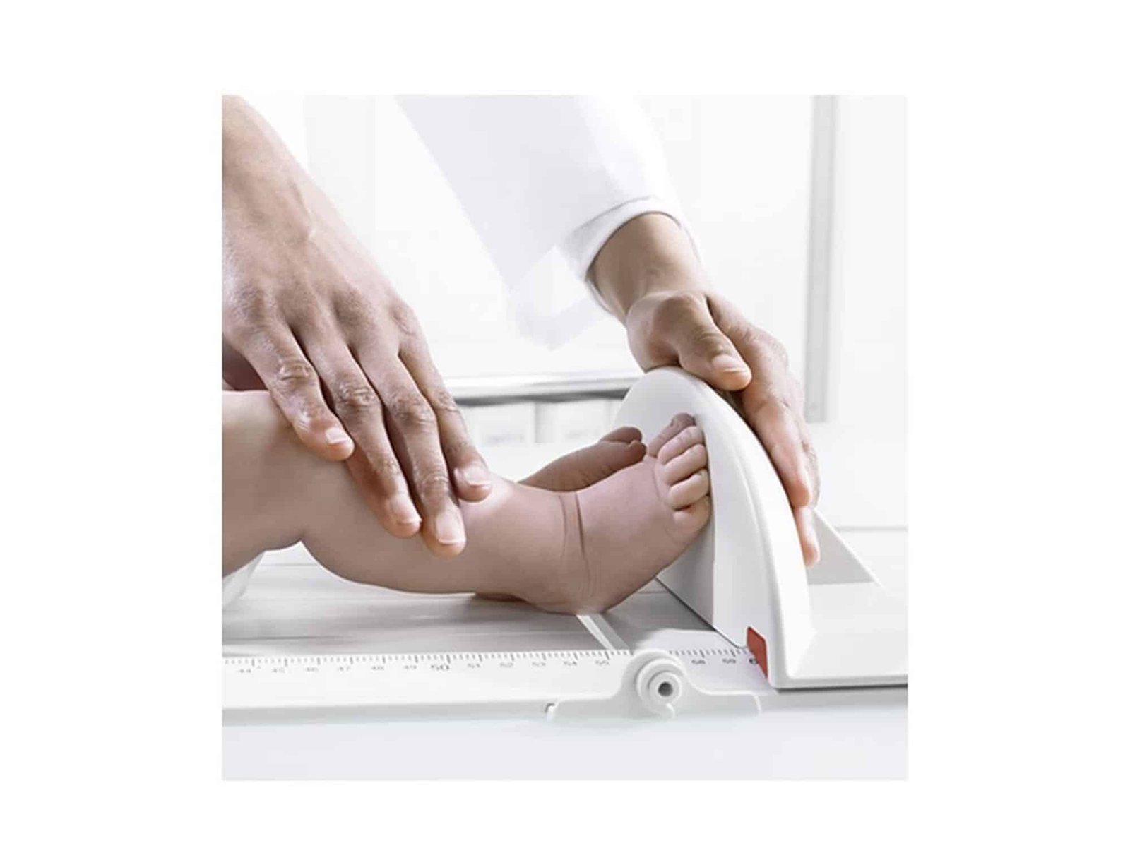 Toise bébé pliable mobile