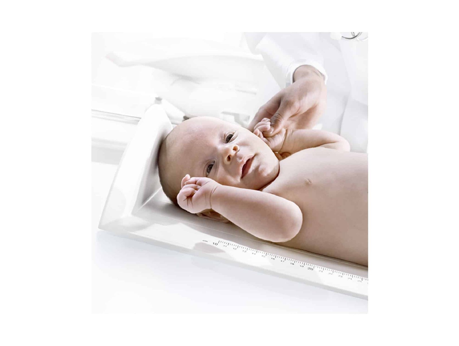Toise bébé pliable mobile