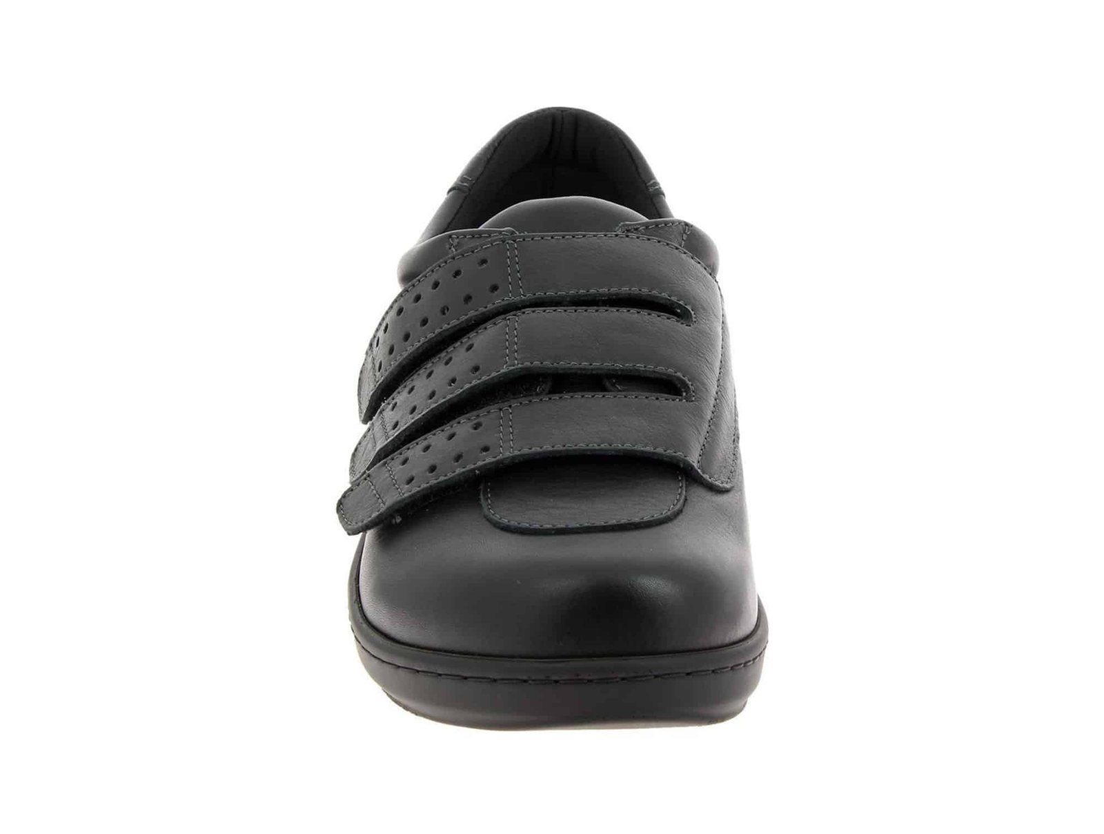 Chaussure pour diabétique cuir - homme et femme Aquitaine Noir