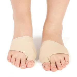 Coussin plantaire et protecteur hallux valgus en chausson (à l'unité)