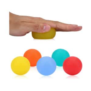 Balle en gel pour l'exercice de la main, ronde