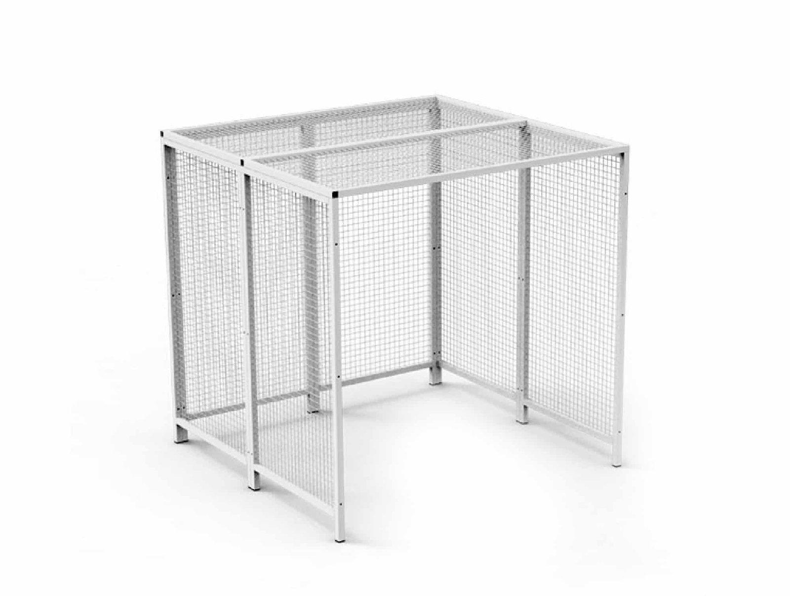 Cage-de-pouliethérapie-à-coin-d’angle,-8-panneaux