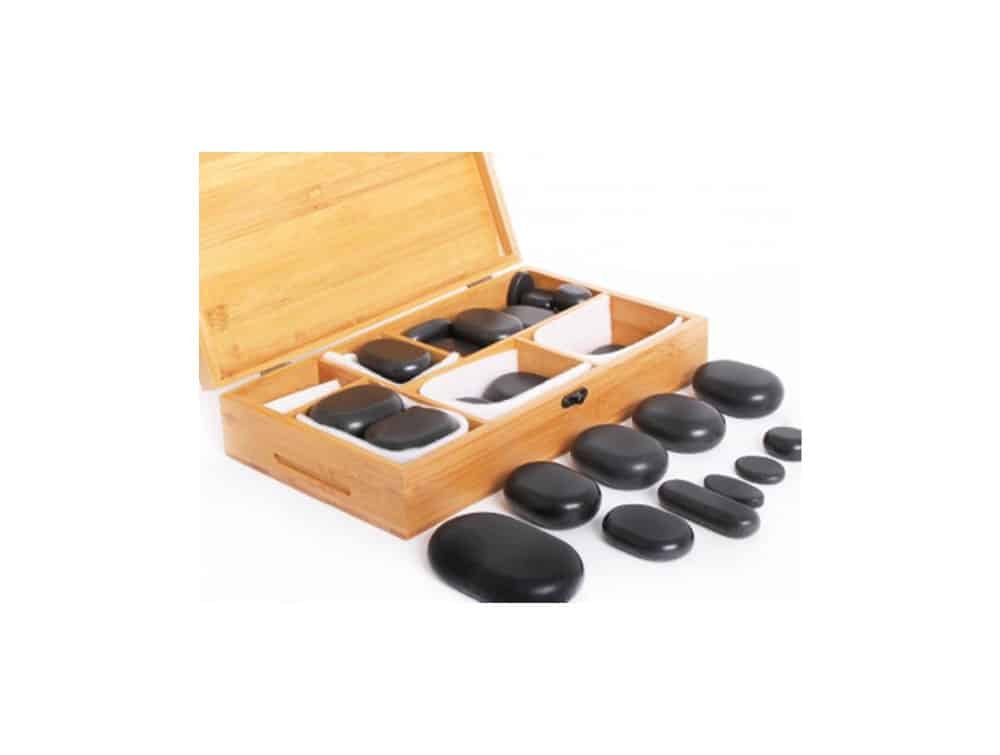 Pierres chauffantes de Basalte pour massage à réflexe