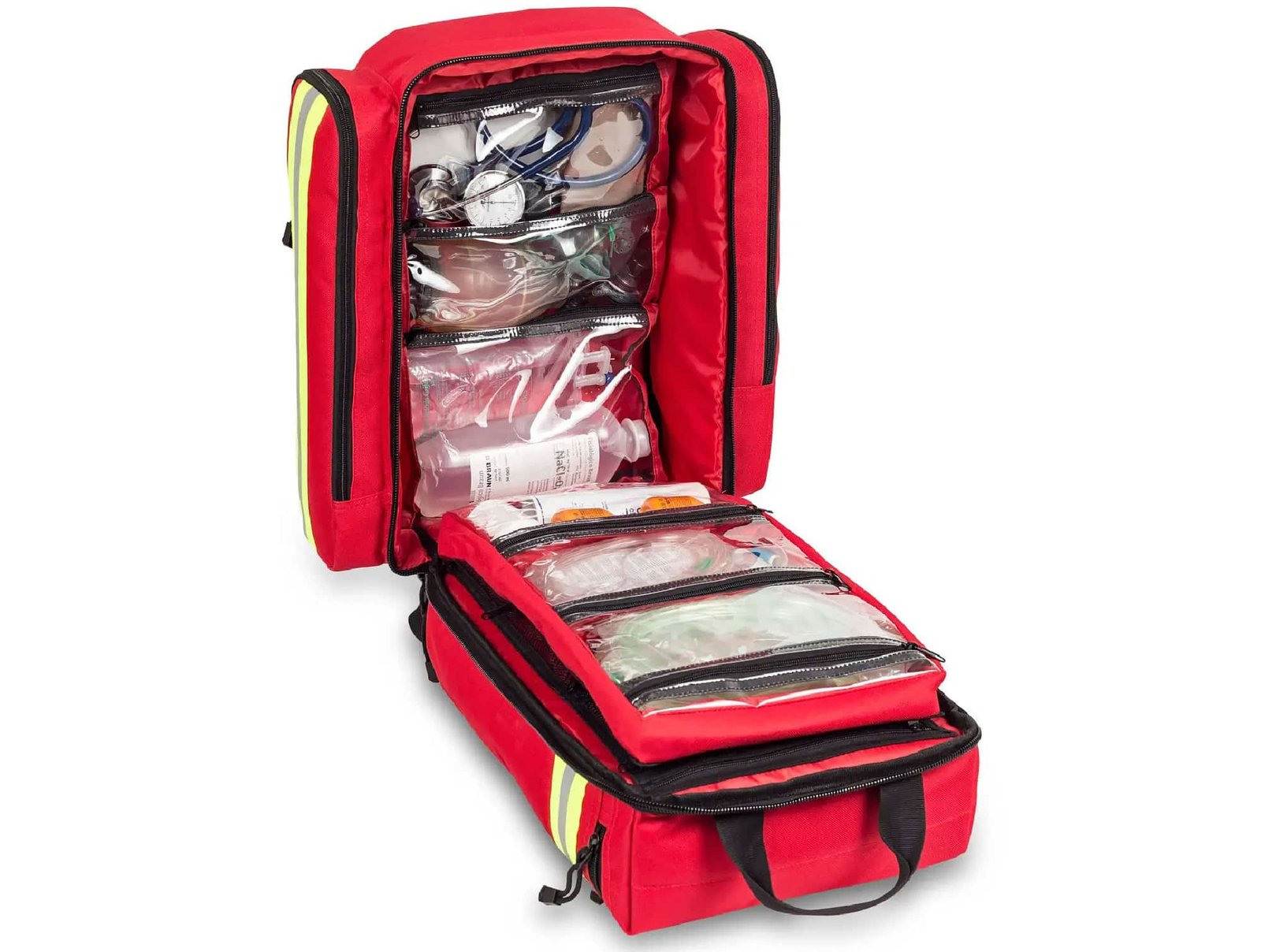 Sac d'urgence rouge pour secours