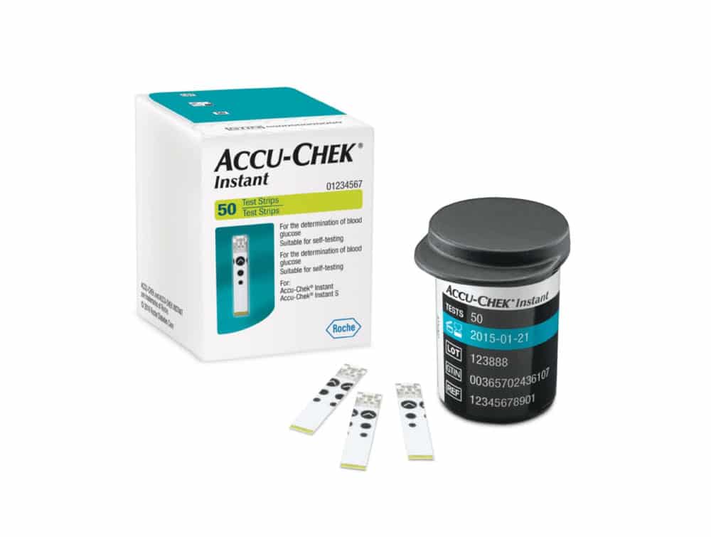 Bandelettes-Accu-chek-Instant