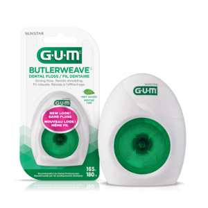 Fil dentaire ciré menthe butlerweave Gum