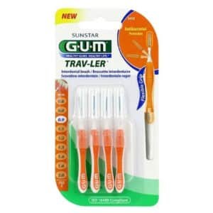 Manche par 4U avec brosette fine (0.9MM) GUM®