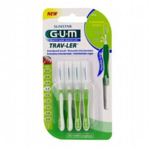 Manche par 4U avec brosette fine (1.1MM) GUM®