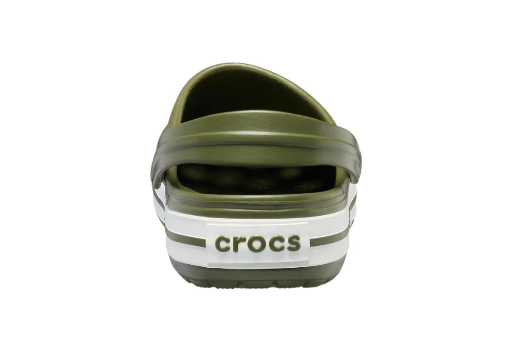 Sabot Clog Crocs Kids Crocband Vert/Militaire