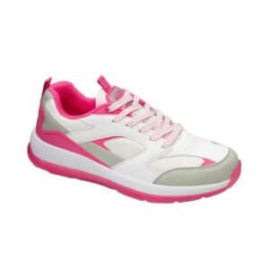 Baskets Millenial Blanc/Fuchsia