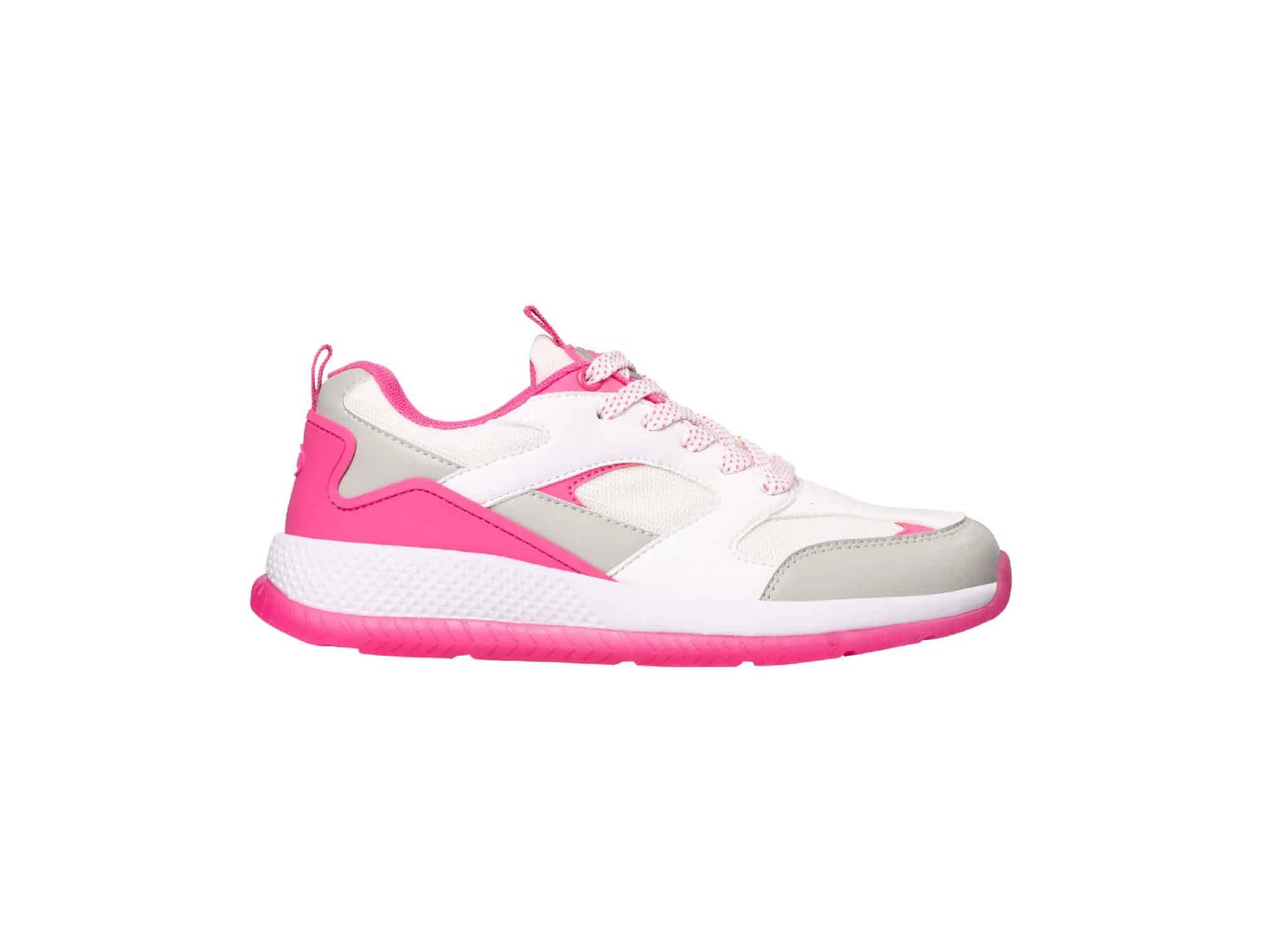 Baskets Millenial Blanc/Fuchsia
