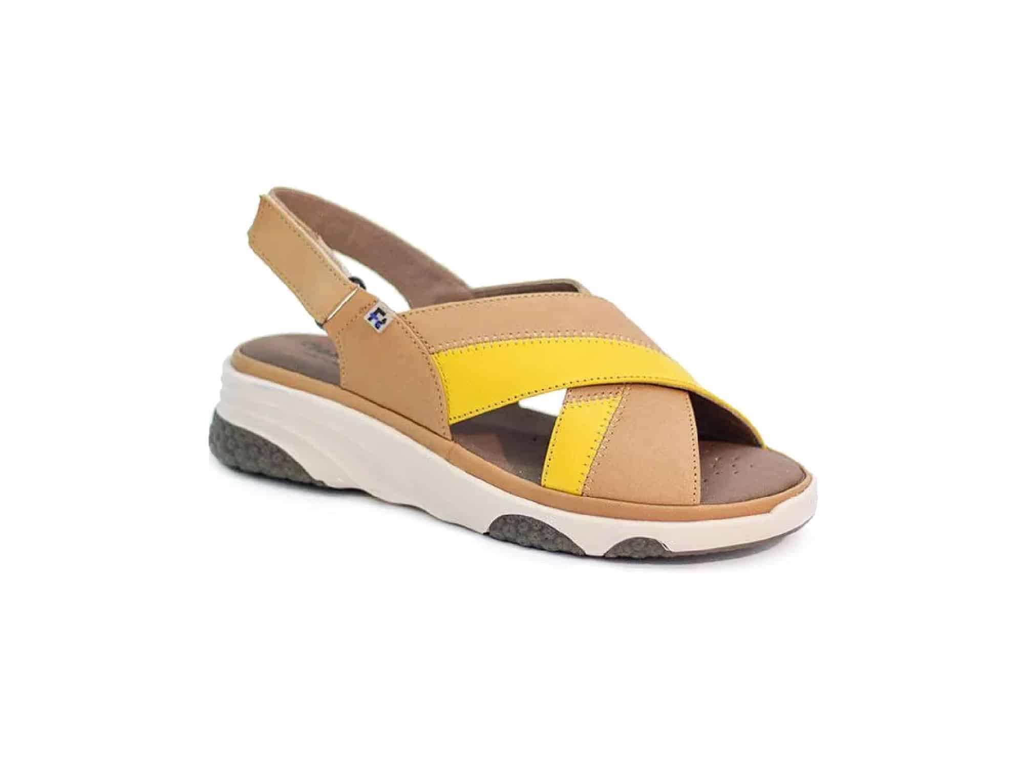 Sandale-Flex-&-Go-NATUR-Beige-Jaune