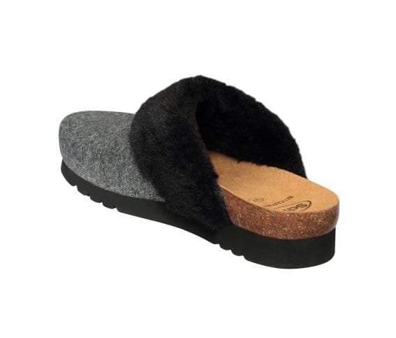 Sabot Jill  Noir/Silver