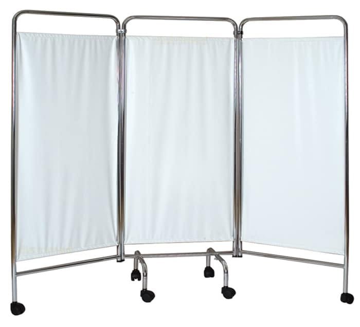 Paravent à 3 volets en inox renforcé