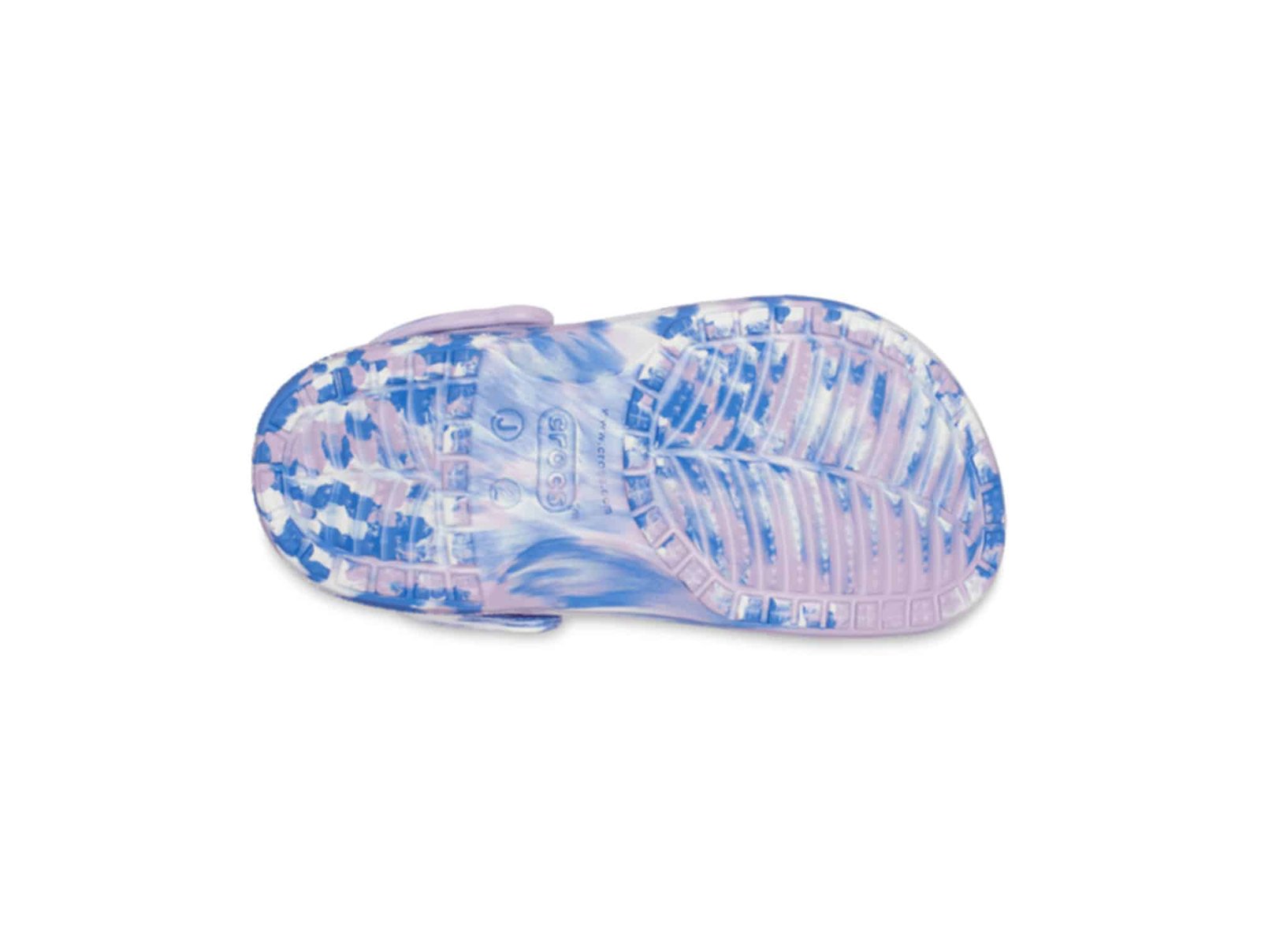Sabot Crocs Baya Marbled Lavender