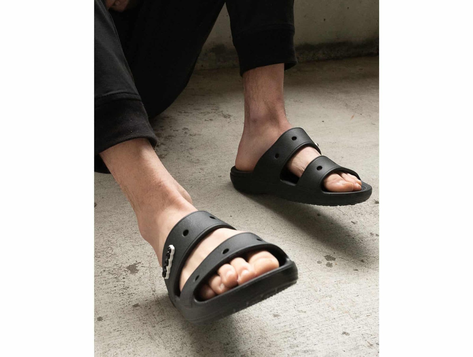 Sandale Crocs Classic Noire Multi