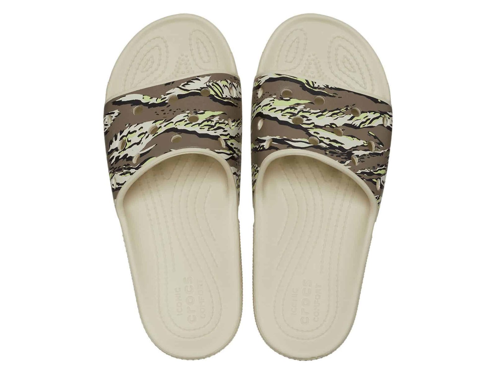 Sandales Crocs classiques imprimées