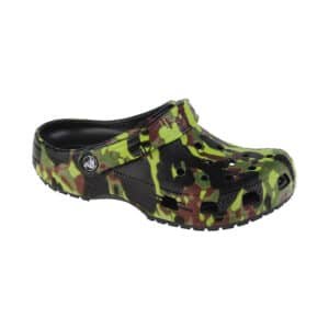 Sabot Crocs Spray Camo Noir