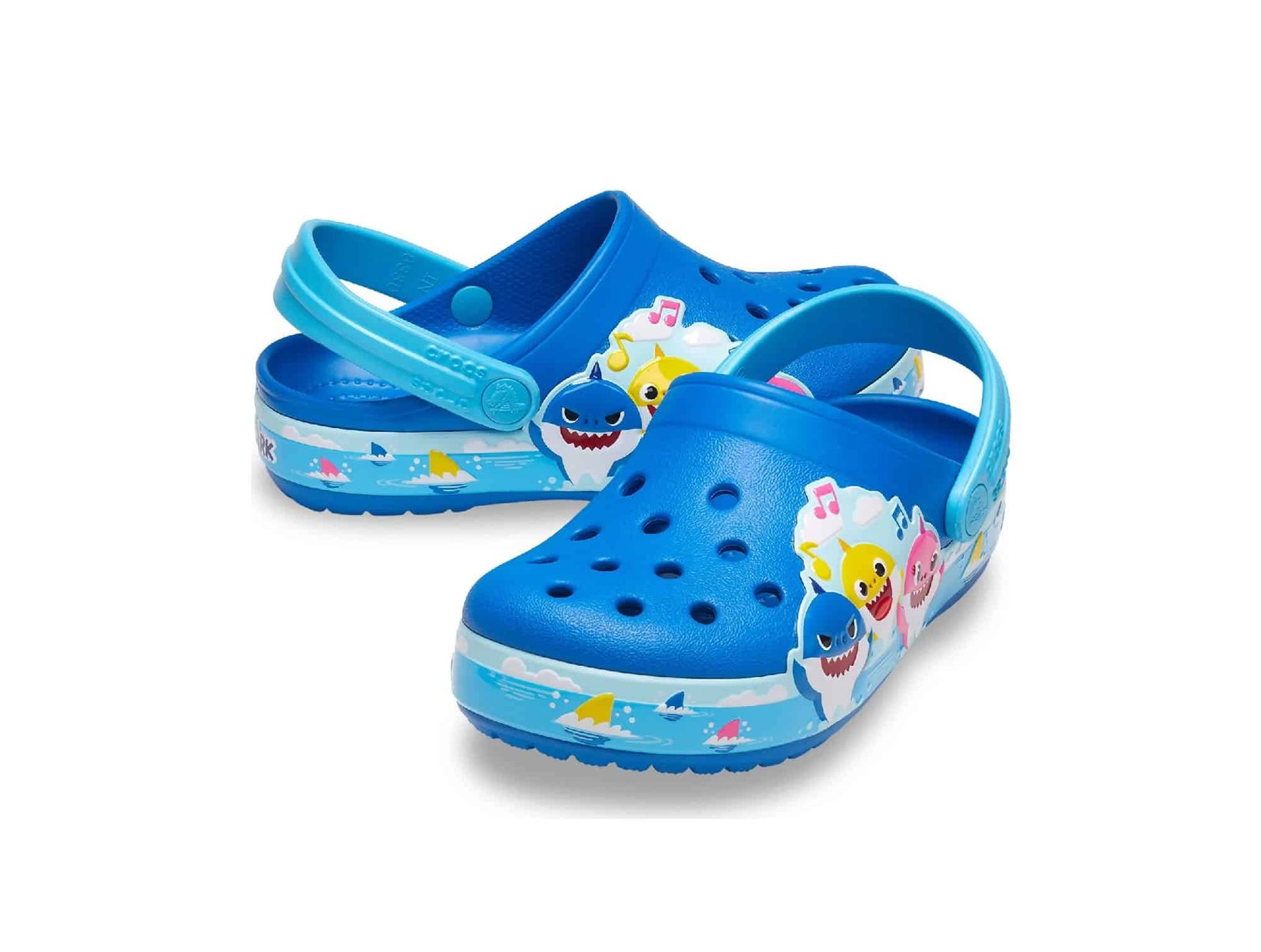 Sabot Crocs BabyShark Bleu