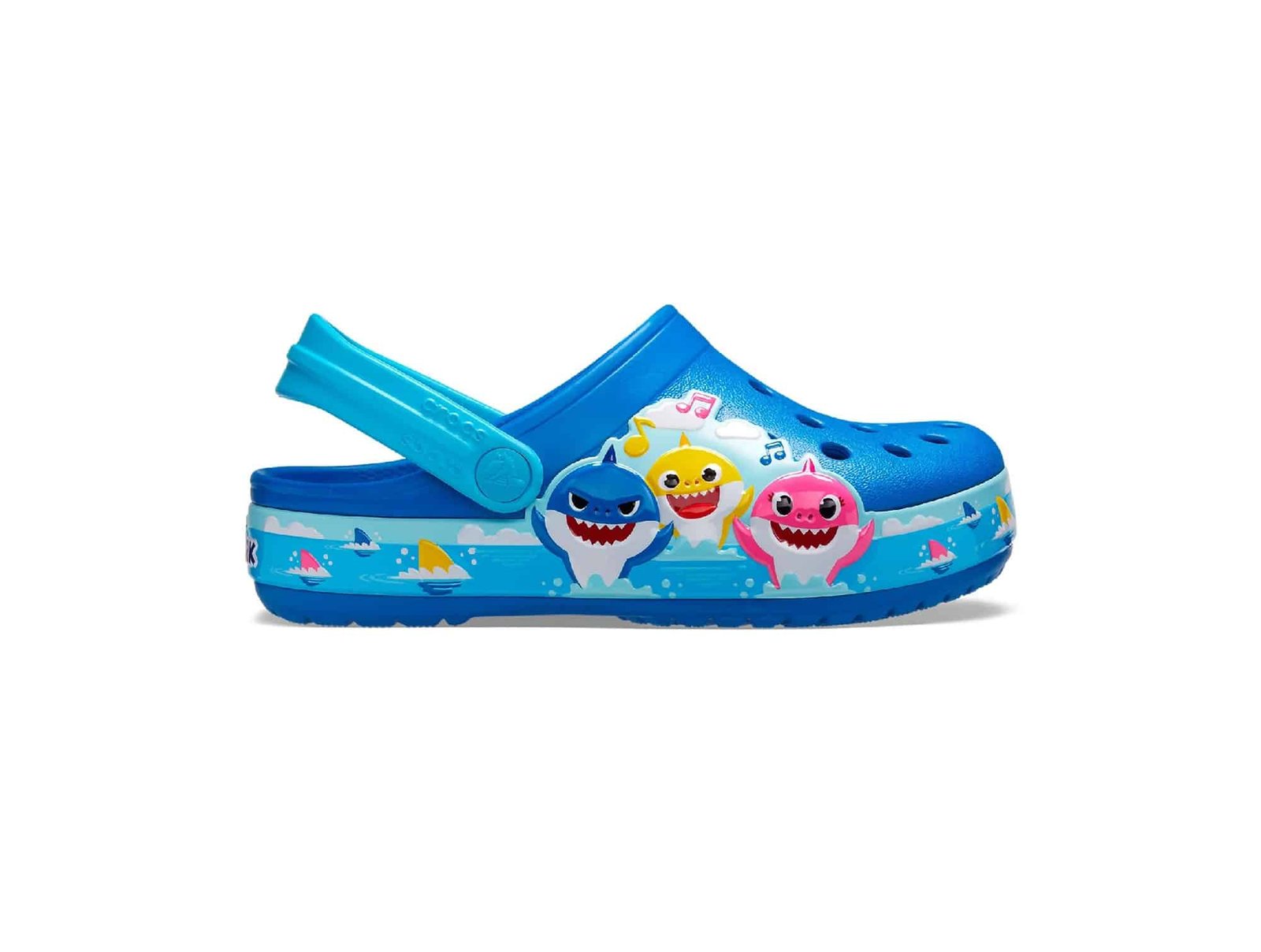 Sabot Crocs BabyShark Bleu