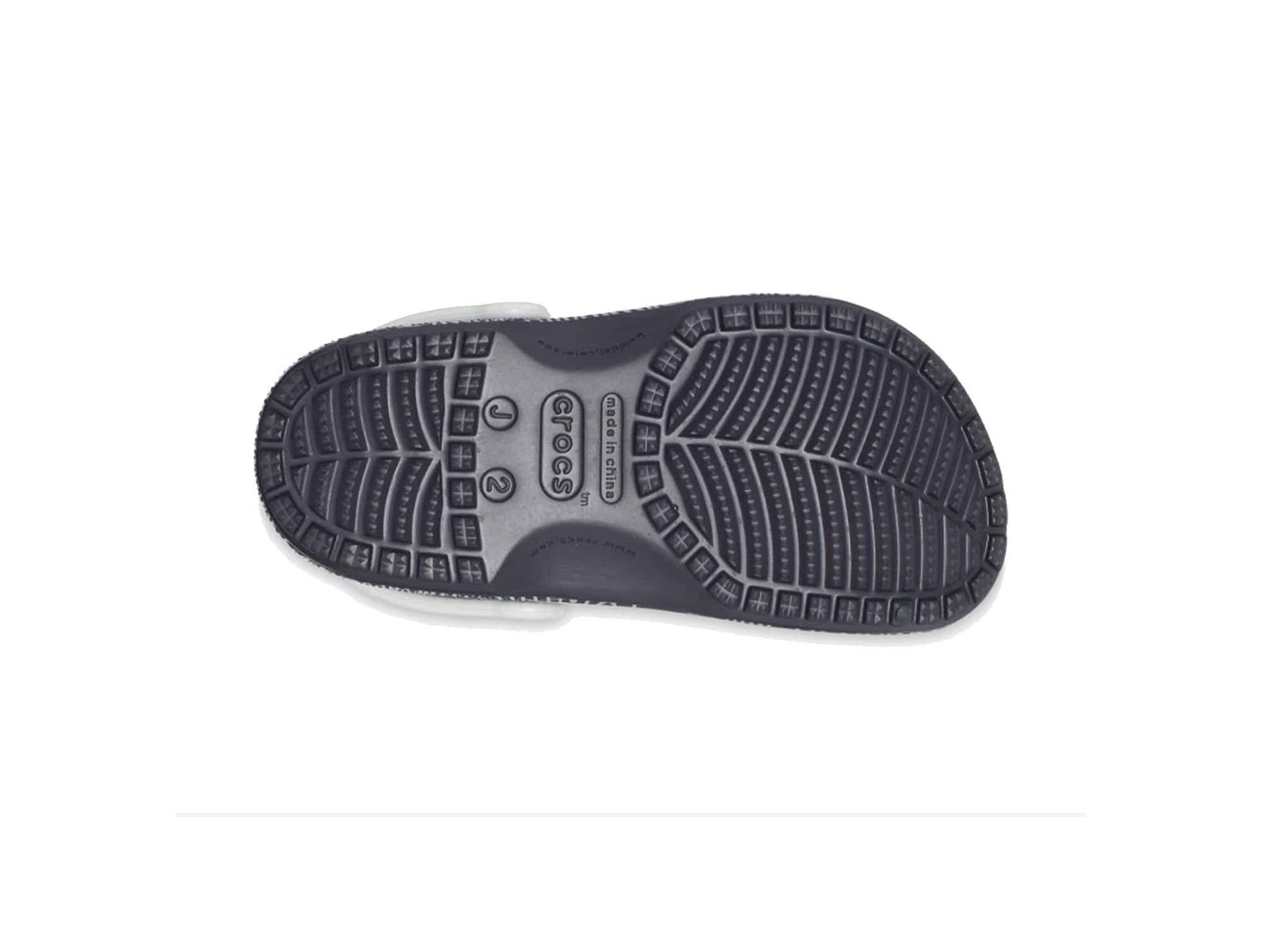 Sabot Crocs Classic Topographic Bleu