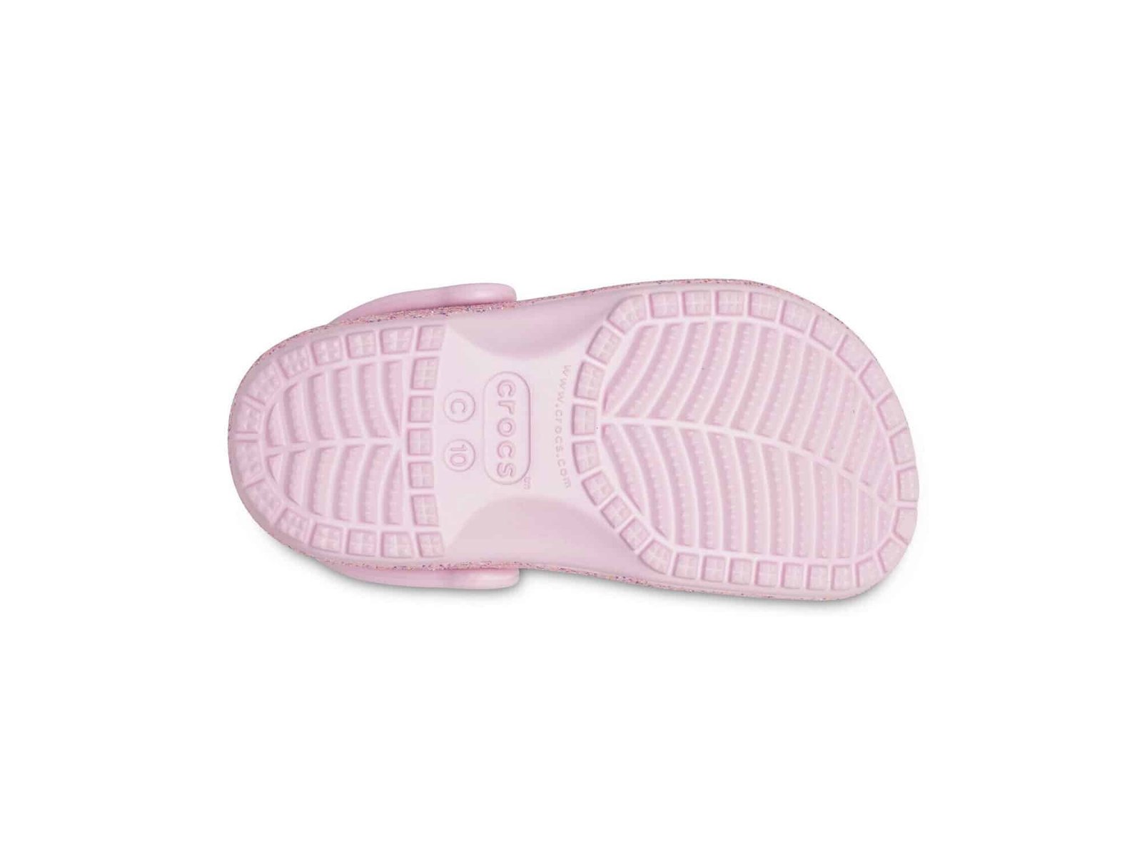 Sabot Crocs Glitter ClogT Rose