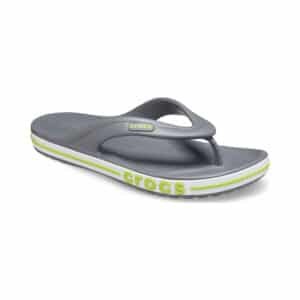 Sandale-Crocs-Bayaband-Flip-Gris&Vert