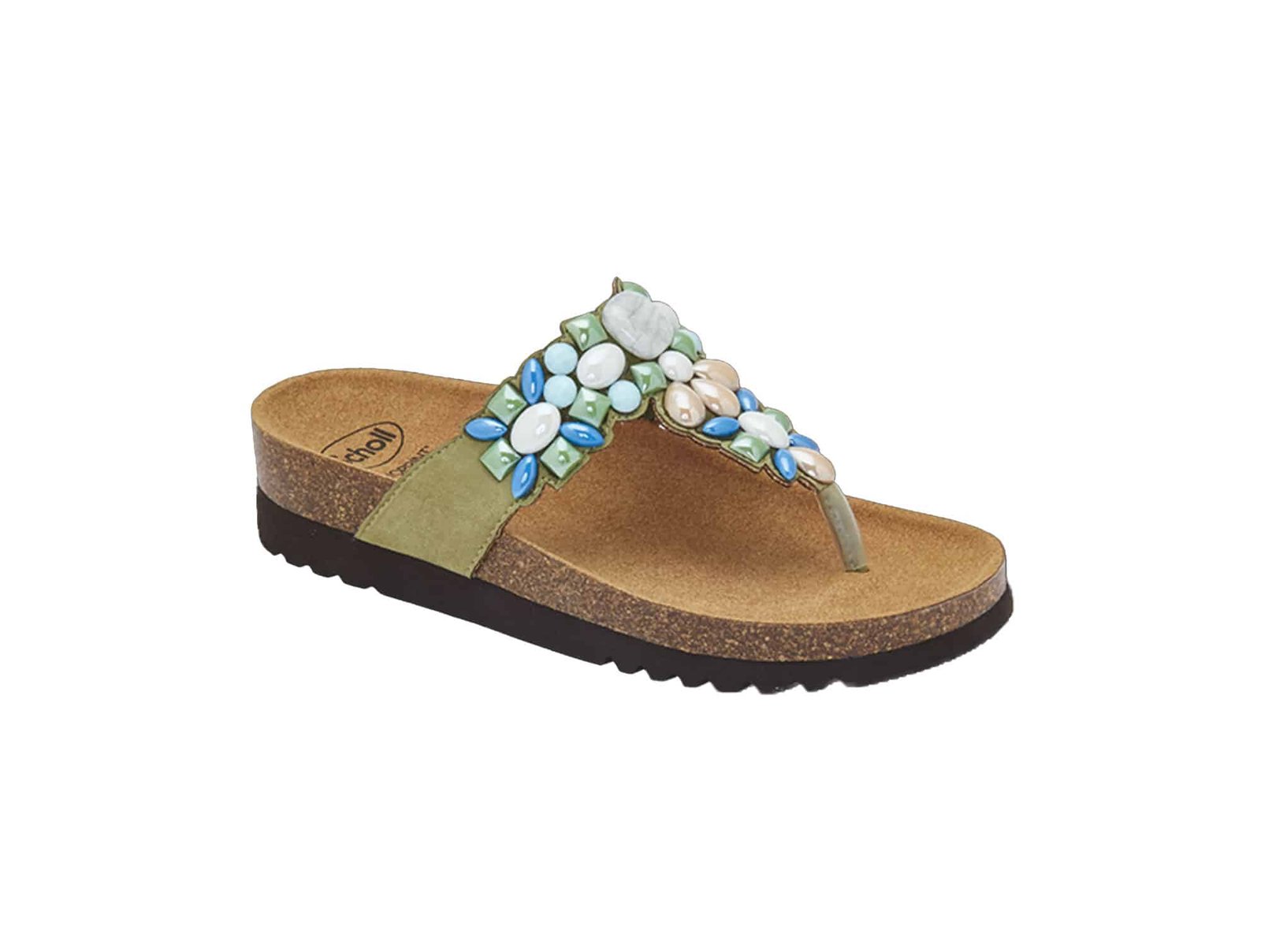 Sandale-Scholl-ILARY-Flip-Flop-Vert-multi