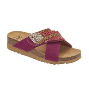 Sandale-Scholl-LA-SERENA-STRAP-Bordeau